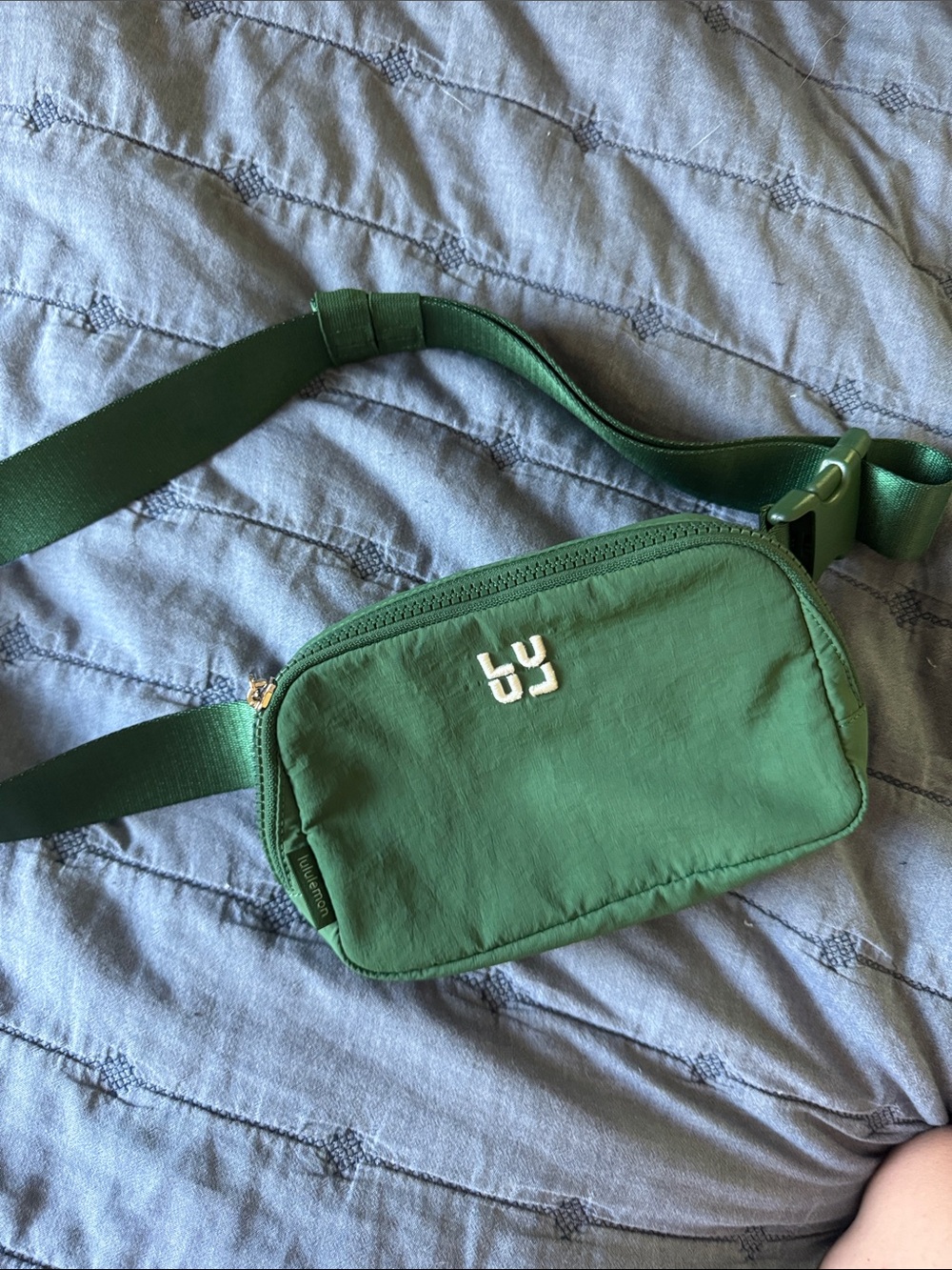 lululemon athletica Green Nylon Waist Pack Belt Bag